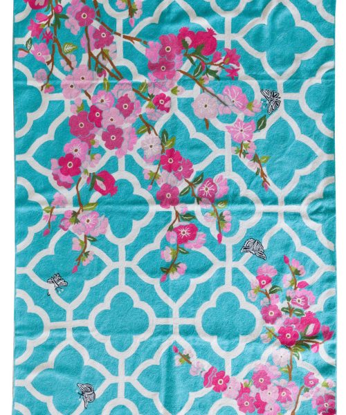 שטיח מעוצב מצמר