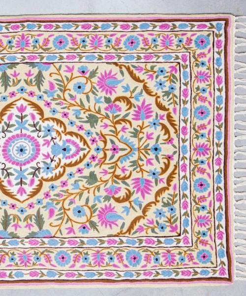 שטיח פרחוני לבית