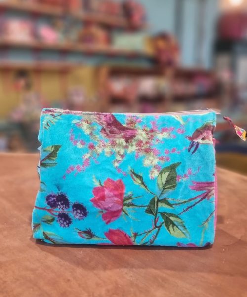 תיק איפור טורקיז