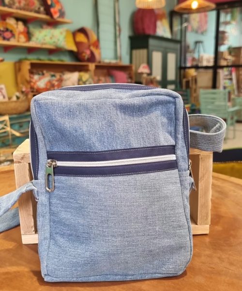 תיק צד ג'ינס