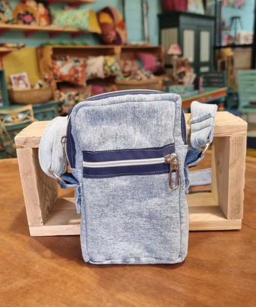 תיק צד ג'ינס קטן