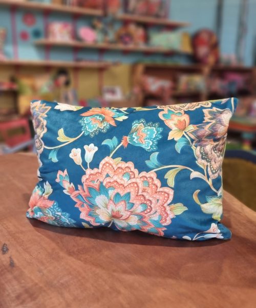 כרית נוי פרח כתום